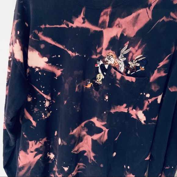 Warner Brothers Studio Store Tye Dye Tee Shirt - Picture 2 of 8